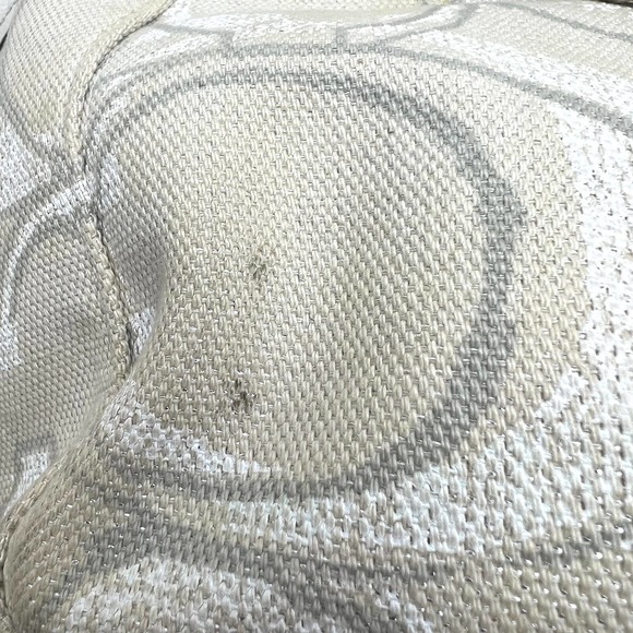 Coach Colette Canvas Signature Tan and  Yellow Accent Bag 16414 - Picture 8 of 8